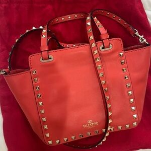 Valentino Garavani Red Studded Strap